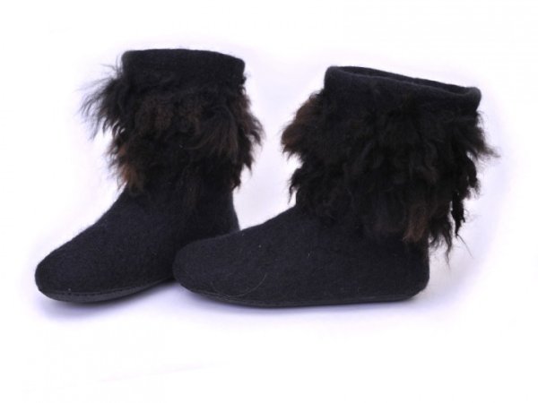 Felt slippers / felted house shoes 2