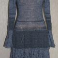 gray softness - Dresses - knitwork
