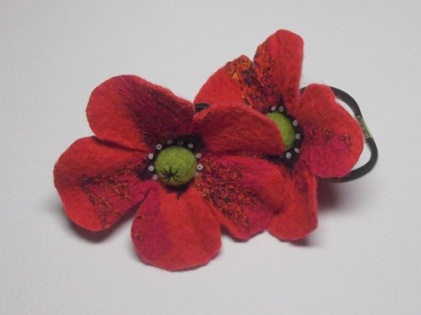 attaching elastic - Hair accessories
