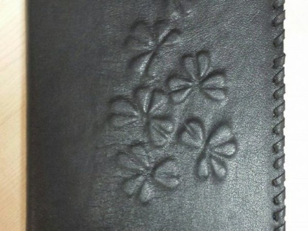 Leather Working Paper Folder 3