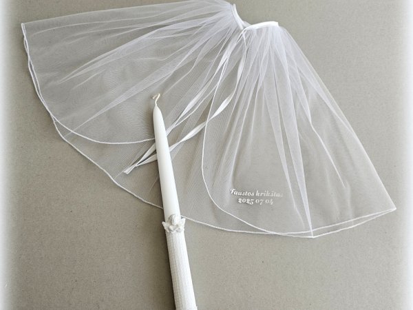 Linen christening clothes for girls 3