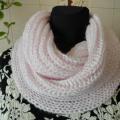 knitted scarf-sleeves Tenderness - Scarves & shawls - knitwork