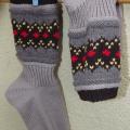 With warm socks - Socks - knitwork