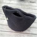 Handmade crocheted black krepsys - Handbags & wallets - needlework
