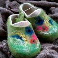 Went for a walk ... - Shoes & slippers - felting