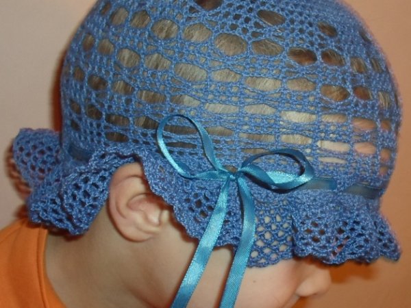 Blue summer hat  2