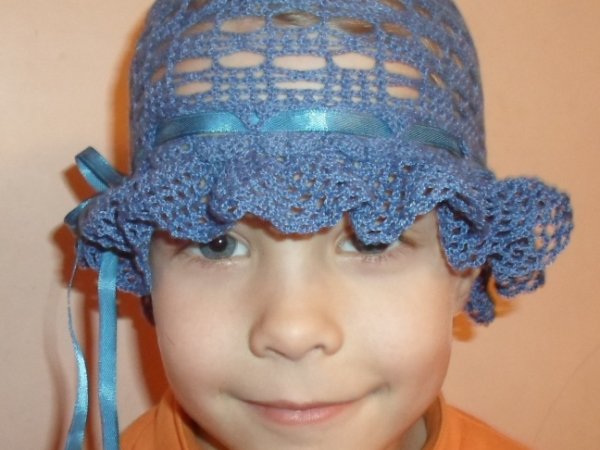 Blue summer hat  - Hats 