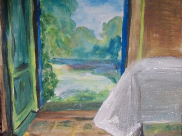 door - Acrylic painting