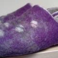 Lilac - Shoes & slippers - felting