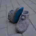 Felt shoes little - Shoes & slippers - felting