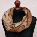 Sand scarf ,, ,, vortex - Scarves & shawls - felting