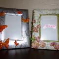3D decorated frames - Decoupage - making