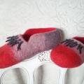 To warm the feet - Shoes & slippers - felting