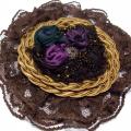 Handmade brooch - Brooches - beadwork