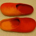 A bit of summer - Shoes & slippers - felting