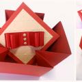 Drop gift box - Works from paper - making
