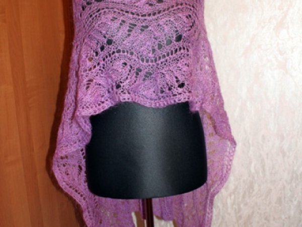 Lilac shawl - Wraps & cloaks