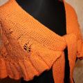 Mandarin mantle - Wraps & cloaks - knitwork