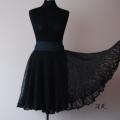 black skirt - Skirts - knitwork