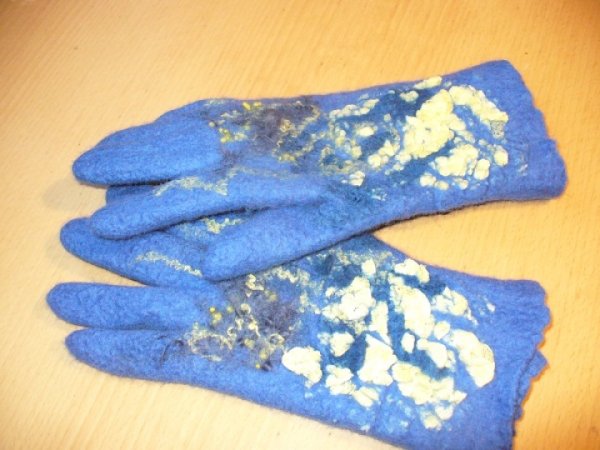 blue - Gloves & mittens