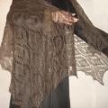Chocolate orchid - Wraps & cloaks - knitwork