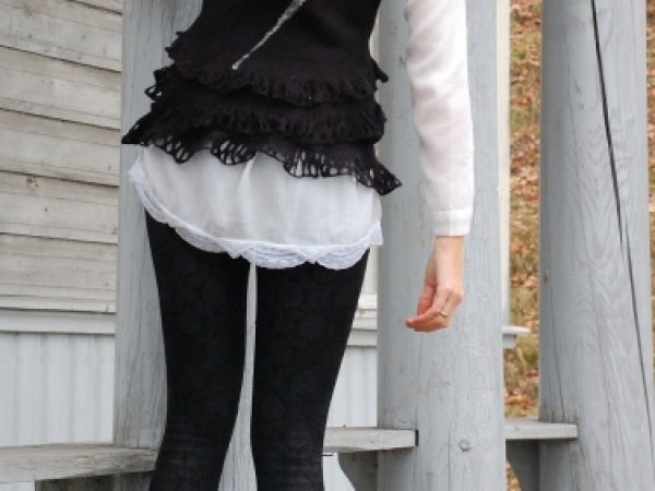 Black and white camisole 3