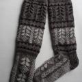 Long woolen socks - Socks - knitwork