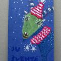 Mini Christmas greeting card 5 - Postcard - making