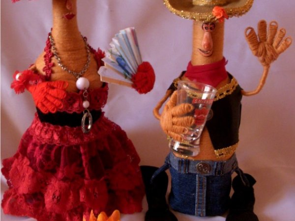 Sweet porele - Decorated bottles