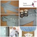 Rompers 6-9 months - Children clothes - knitwork