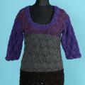 Colored woolen tunic - Blouses & jackets - knitwork