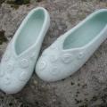 peppermint candies - Shoes & slippers - felting