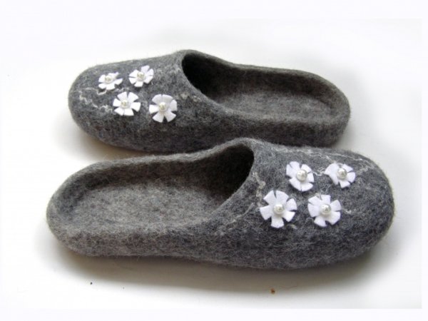 Felt tapkės Monika - Shoes & slippers