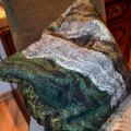 Mountains - Blankets & pillows - felting