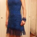 Blue Celebration - Dresses - felting