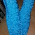 Blue gloves - Gloves & mittens - knitwork