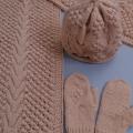 party hat and gloves - Hats - knitwork