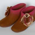 felt boots - Shoes & slippers - felting