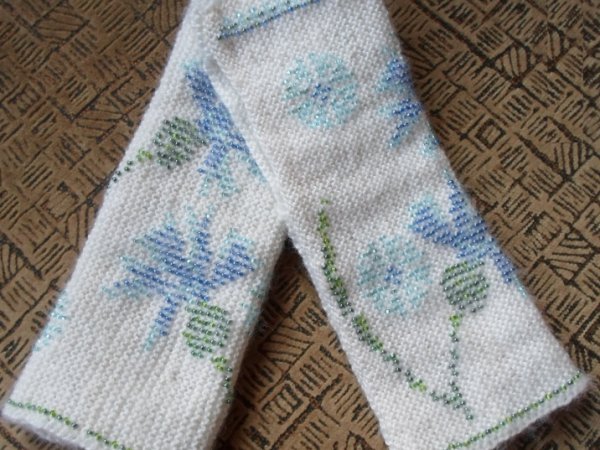 Hand warmers "Cornflower" 3