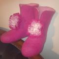 Boots tapukai - Shoes & slippers - felting