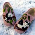 Bamboo girlfriends - Shoes & slippers - felting