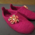 Cherry - Shoes & slippers - felting