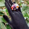 Rainbow - Rings - beadwork