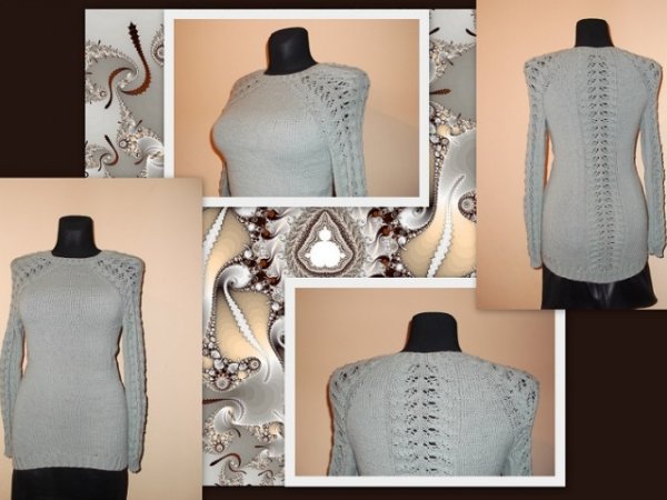 Blouse extended back 3