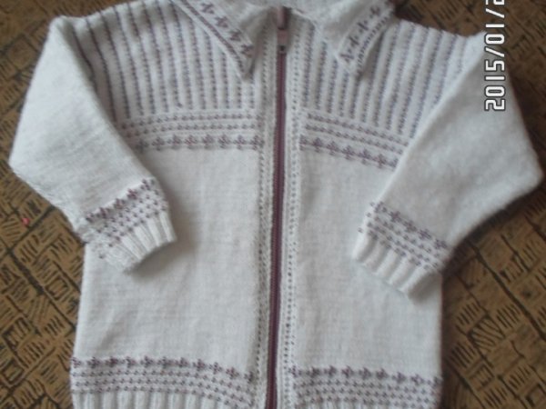 White sweater - Children clothes