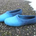 sea ​​wave - Shoes & slippers - felting