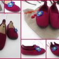 Violet My love - Shoes & slippers - felting