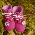 Urte veltinukai - Shoes & slippers - felting