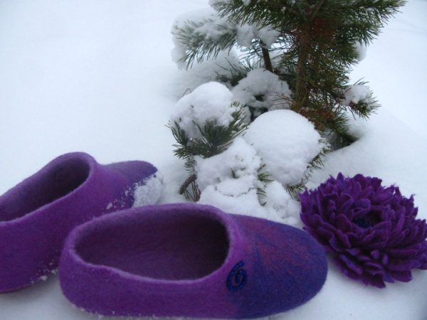 Package: brooch, party slippers 3