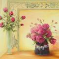 Romantic elegance 55x70 - Oil painting - drawing